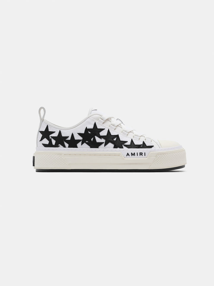 STARS COURT LOW - White Black