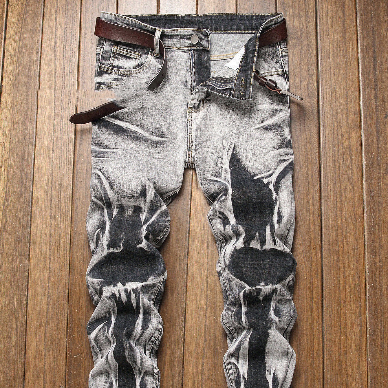 Slim Fit All-match Gray Men's Comfortable - MAVERICKFITS