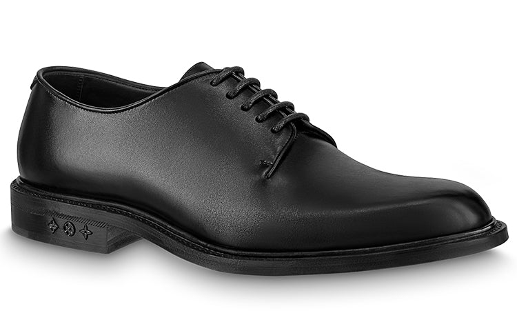 LOUIS VUITTON Flex Derby Shoes 'Black' 1A9A8T #