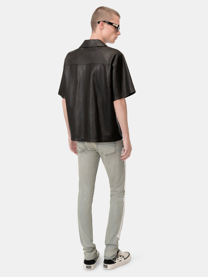 BONES SLASH JEAN - Antique Indigo White