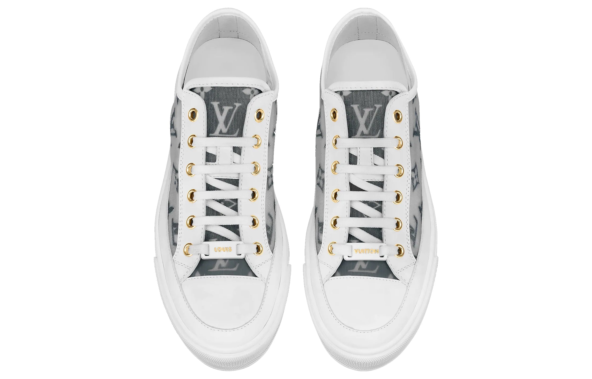 (WMNS) LOUIS VUITTON Stellar Sneakers 'Grey White' 1A8NMW #
