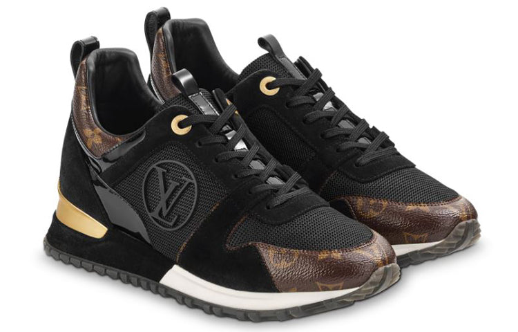 (WMNS) LOUIS VUITTON LV Run Away Sports Shoes Black 1A3CVZ #
