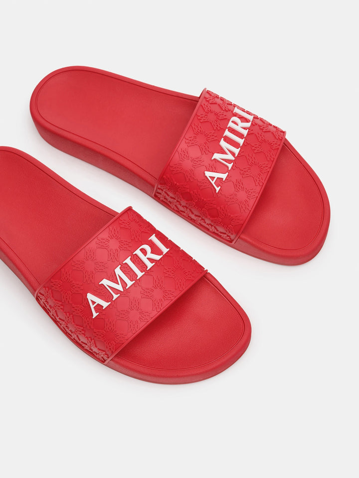 MA QUAD POOL SLIDE - True Red
