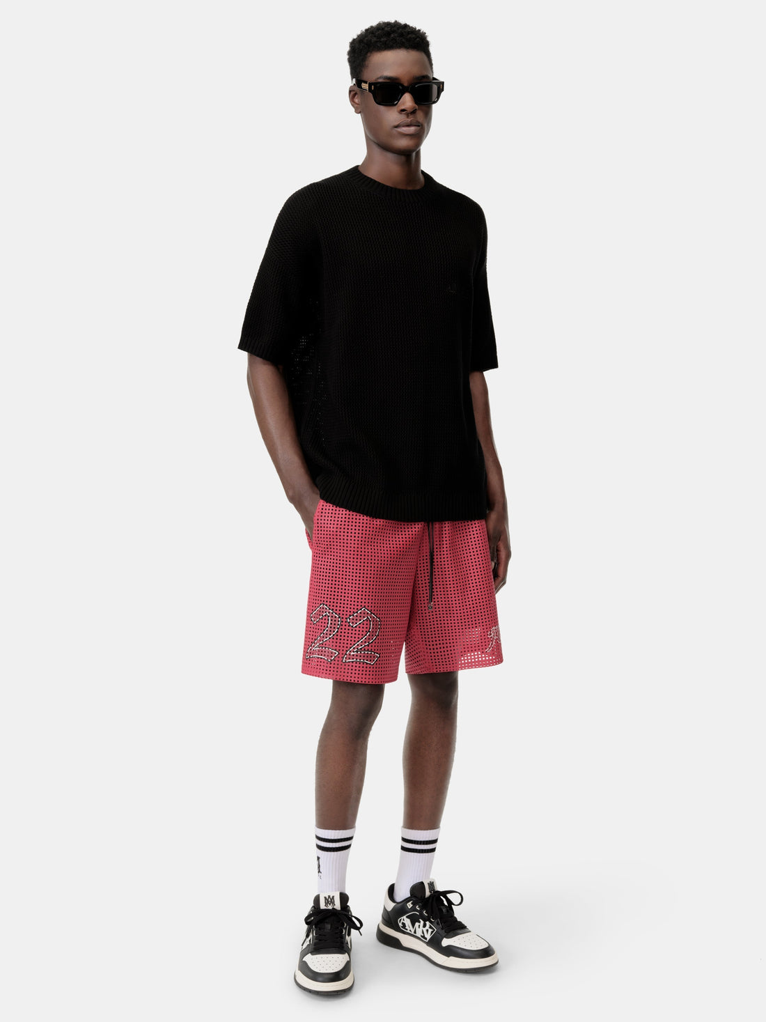 AMIRI 22 SHORT - Varsity Red