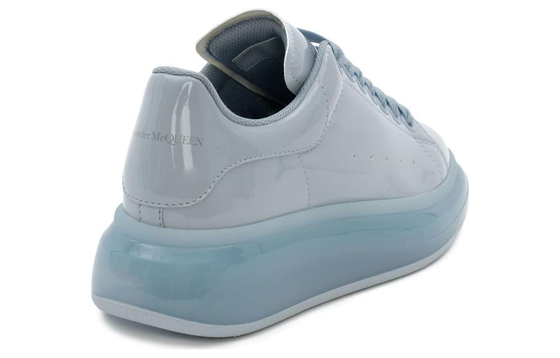 (WMNS) Alexander McQueen Oversized Low-Top Sneakers 'Blue' 697110W4T924542 #