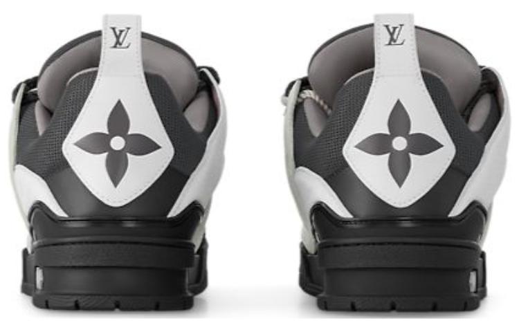 LOUIS VUITTON LV Skate Sneakers 'Black White' 1ABZ45 #