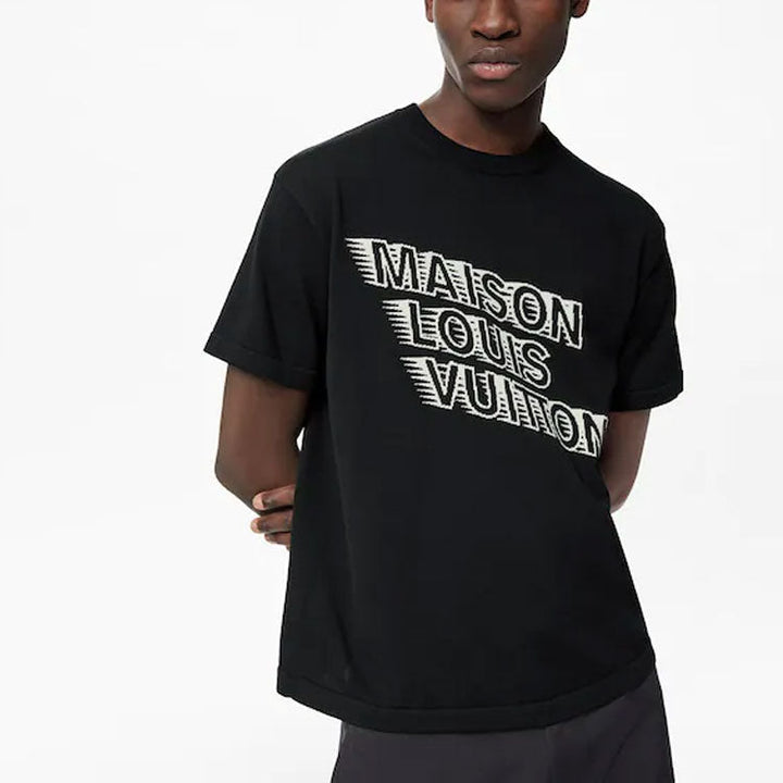 LOUIS VUITTON FW21 Maison LOUIS VUITTON LV Logo Tee 1A99ZM
