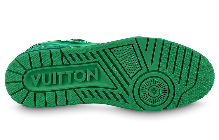 LOUIS VUITTON LV Trainer Sneakers 'Green' 1AA46B #