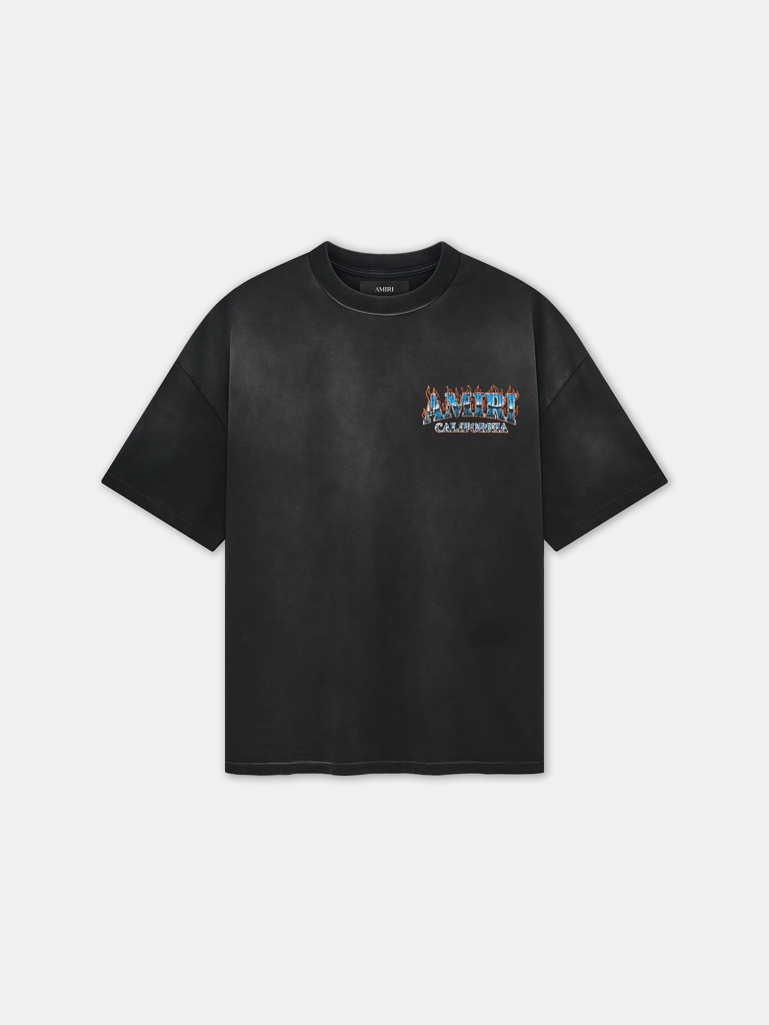 AMIRI SUNNY PLACE OVERSIZED TEE - Black