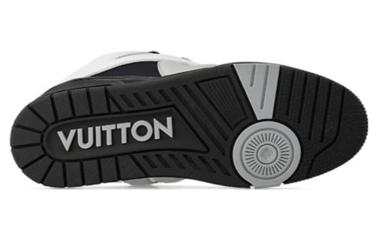 LOUIS VUITTON LV Skate Sneakers 'Black White' 1ABZ45 #