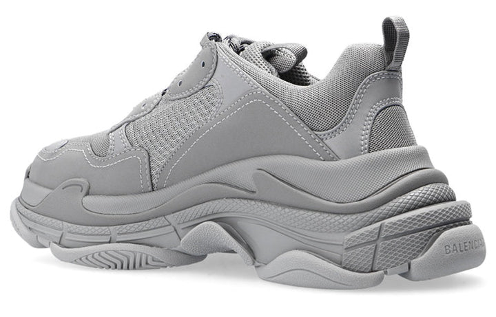 (WMNS) Balenciaga Triple S Daddy Shoes Grey 524039W2FW11203 #