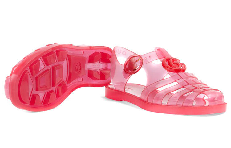 (WMNS) Gucci GG Fisherman Sandal 'Deep Coral' 676970-JFM00-6656 #.