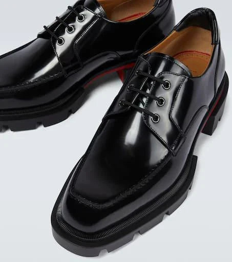Christian Louboutin Our Georges leather lace-up shoes
