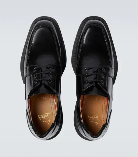 Christian Louboutin Our Georges leather lace-up shoes