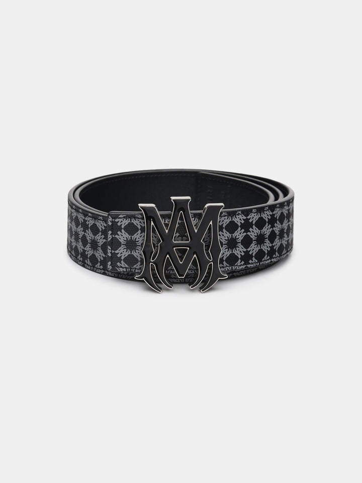 MA QUAD 4CM ENAMEL BELT - Black