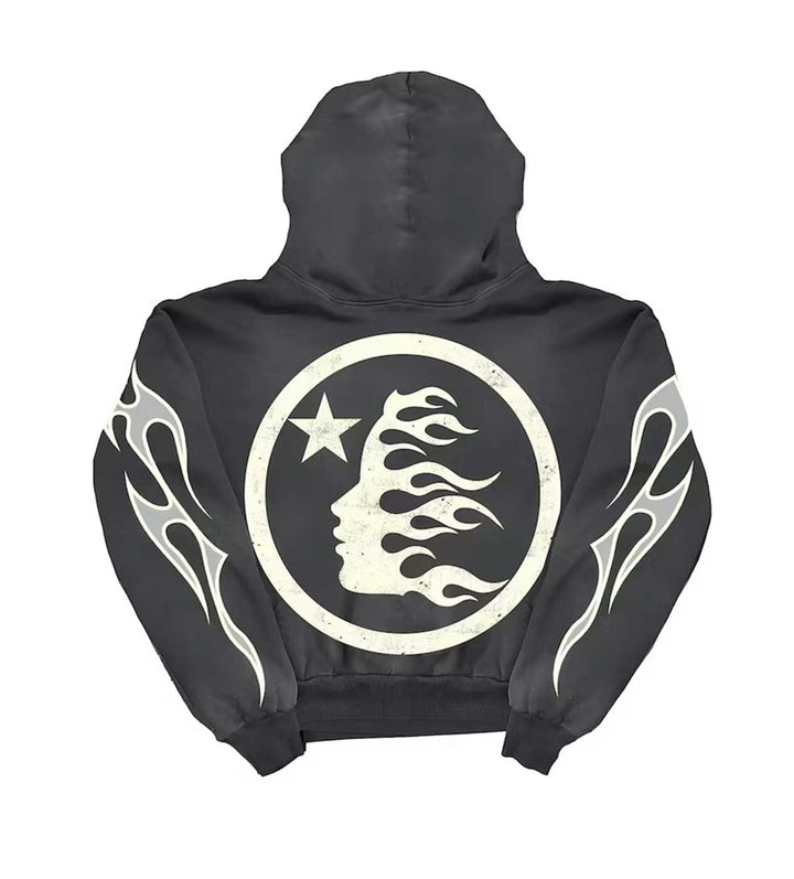 Hellstar Sport Logo Hoodie Black