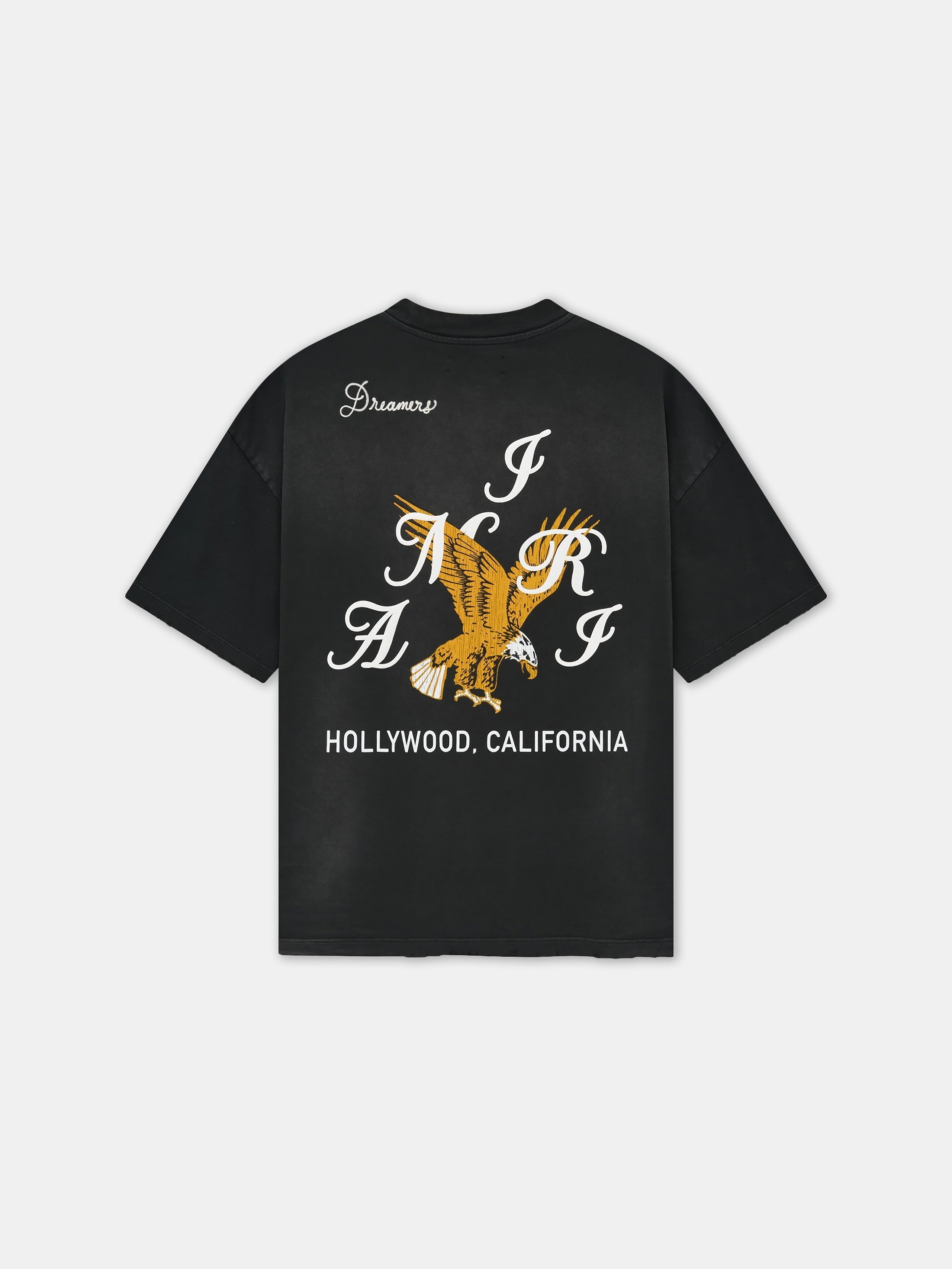 AMIRI EAGLE OVERSIZED TEE - Black