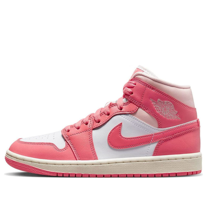 (WMNS) Air Jordan 1 Mid 'Strawberries and Cream' BQ6472-186 #