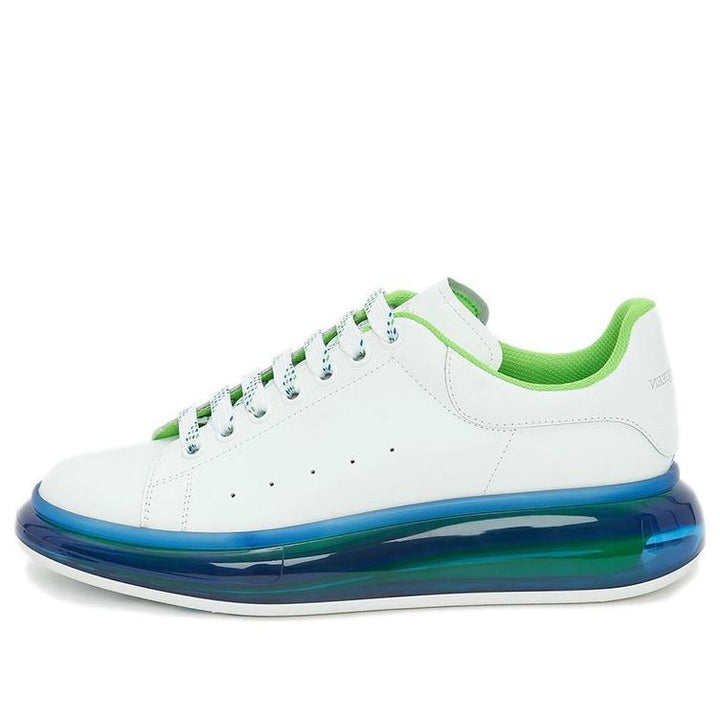 Alexander McQueen Oversized Sneaker 'Transparent Sole - White Blue' 662657WHYBY9467 #